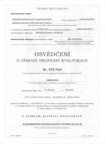 Osvědčení 26-014-H — Instalace fotovoltaických systémů