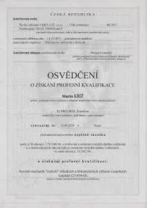 Osvědčení 23-054-H — Klimatizační zařízení a tepelná čerpadla