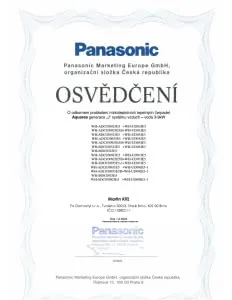 Panasonic — Tepelná čerpadla Aquarea, generace J