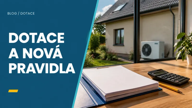 Dotace na tepelné čerpadlo skončila. Co přišlo místo ní a proč to nemusí být špatně