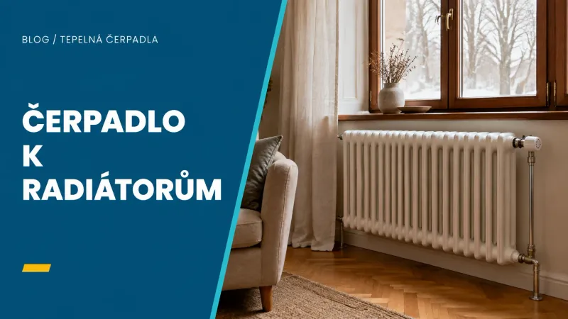 Máte radiátory a bojíte se, že je tepelné čerpadlo nedotopí. Propan to změnil.