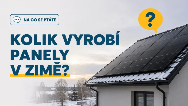 Kolik toho fotovoltaika vyrobí v zimě, když nejvíc topím?