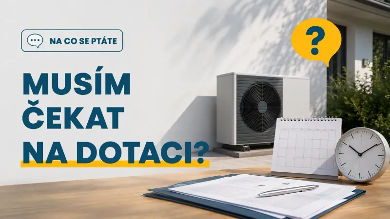 Musím s realizací čekat, než se dotace vyřídí?