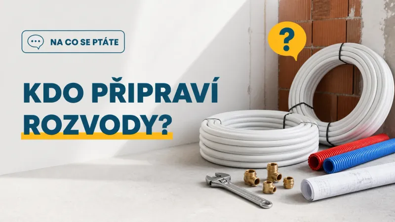 Uděláte i přípravu rozvodů, nebo si musím shánět další firmu?