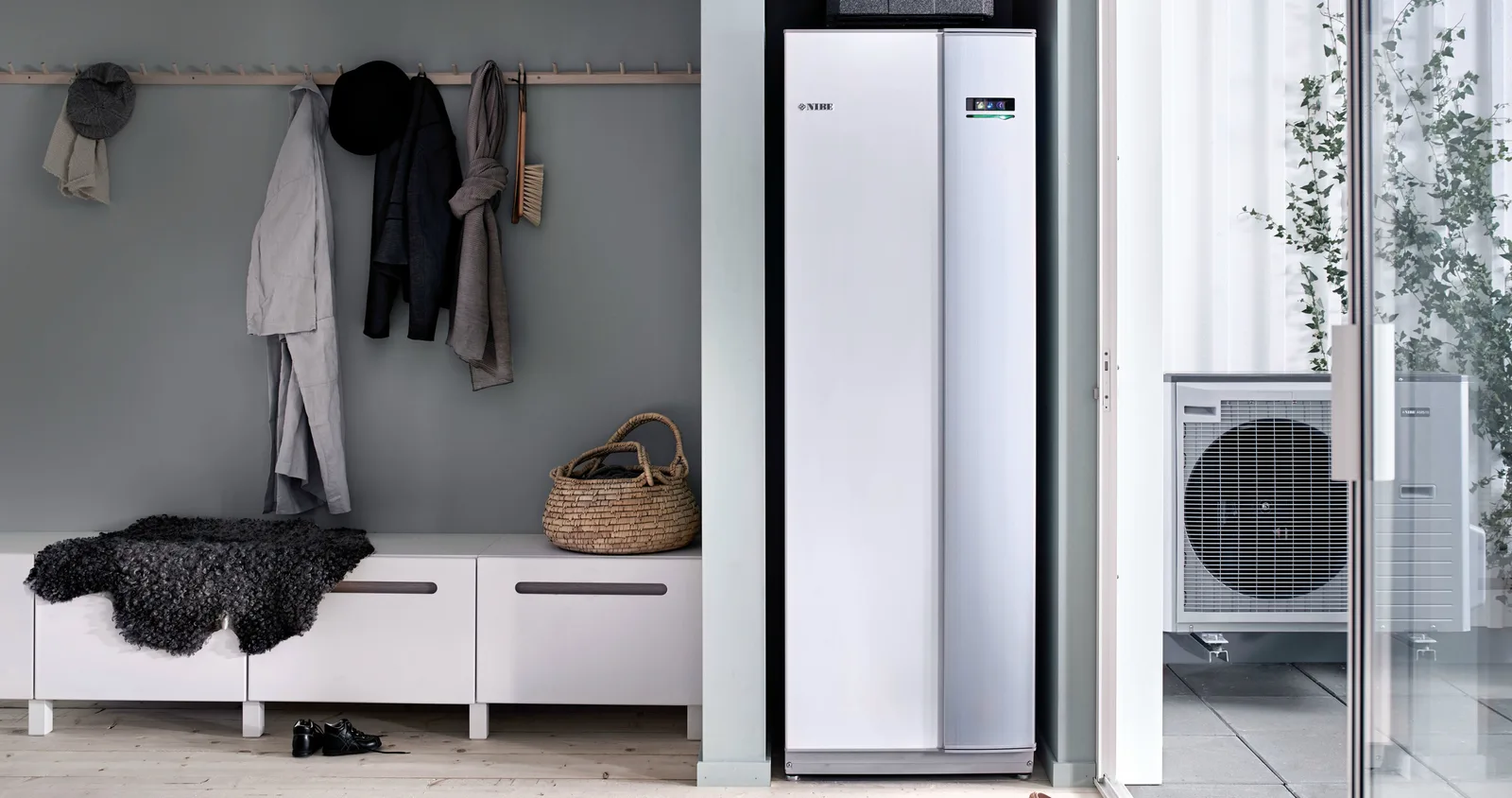 NIBE NIBE AMS 20 Split – instalace u domu