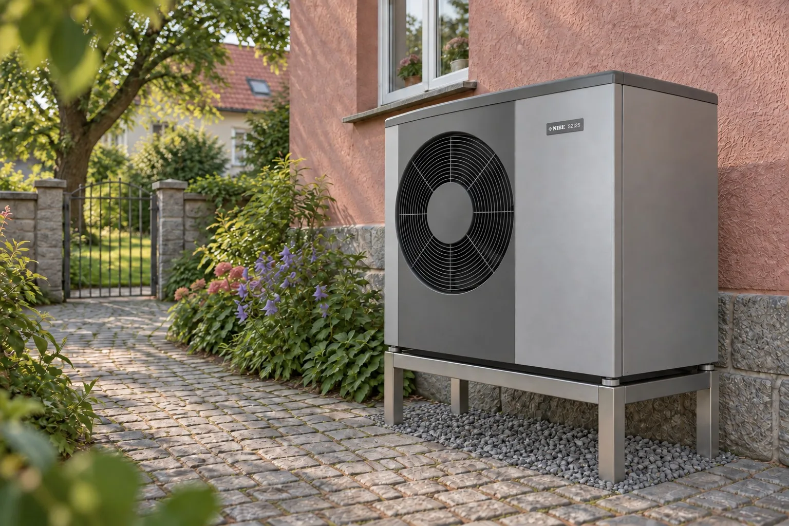 NIBE NIBE S2125 Monoblok – ukázka instalace