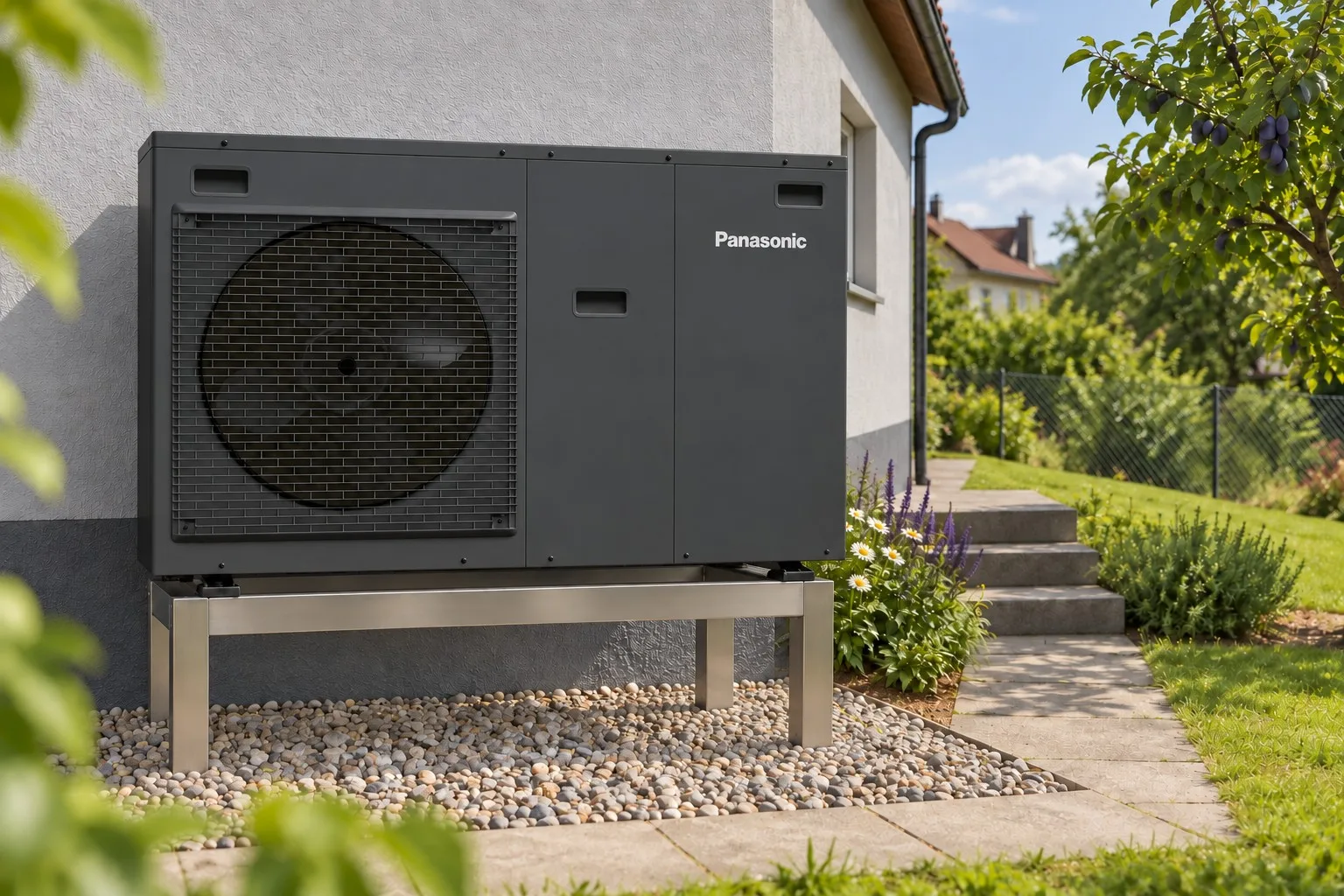 Panasonic Aquarea High Performance Monoblok – instalace u domu