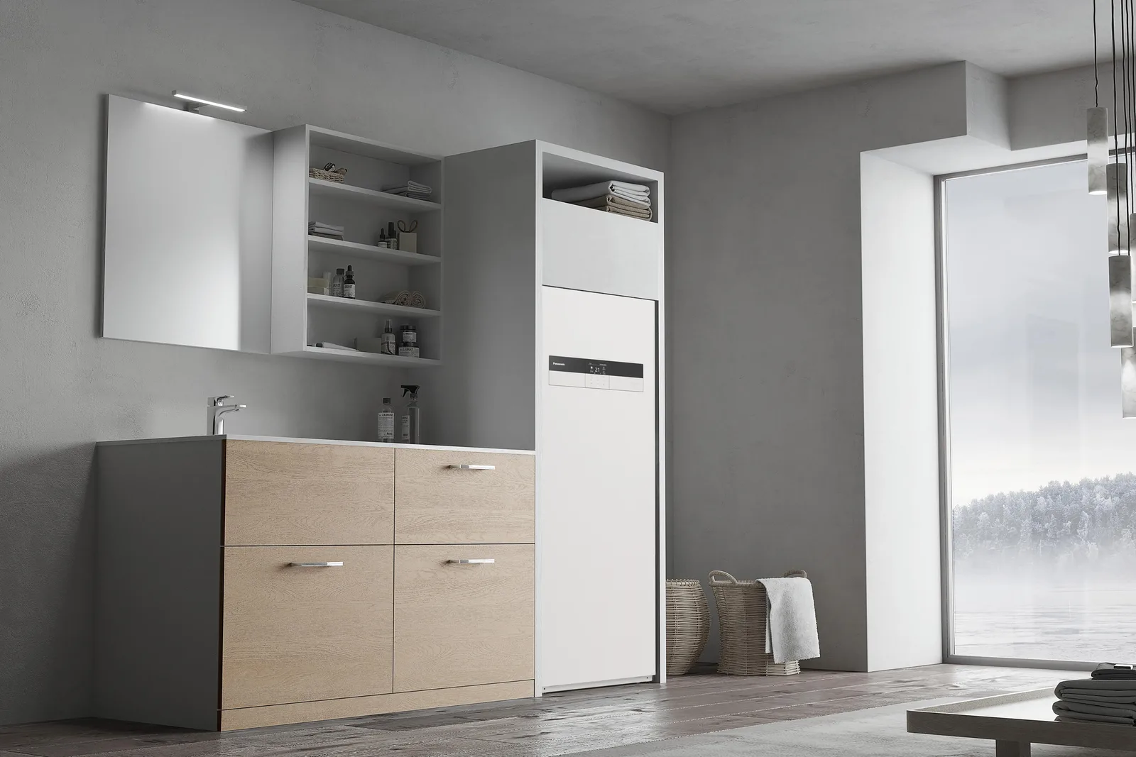 Panasonic Aquarea High Performance Split – ukázka instalace