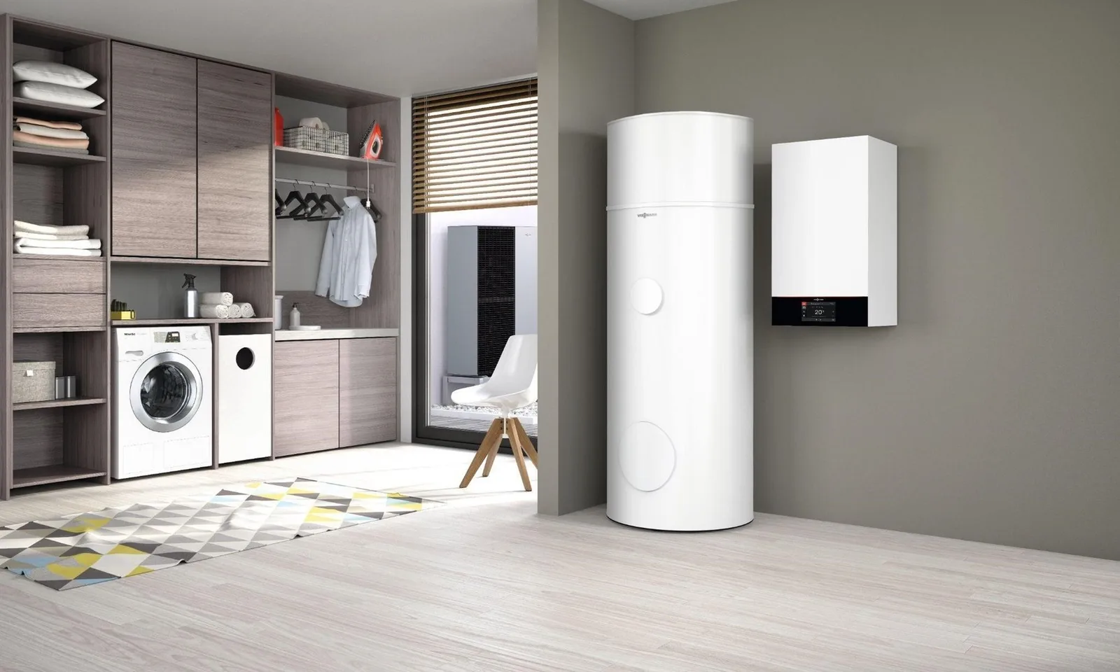 Viessmann Vitocal 250-A – instalace u domu