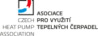 Logo Asociace pro využití tepelných čerpadel